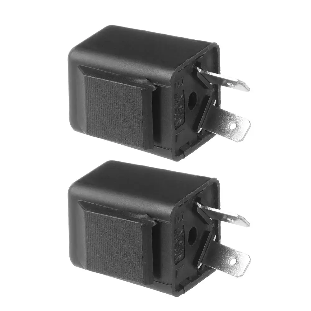 1/2Pcs Electric Tricycle Relay Turn Signal DC12V 60V 2Pins Buzzer Beep Flasher Relay LED Flashers Electric Vehicle Accessories