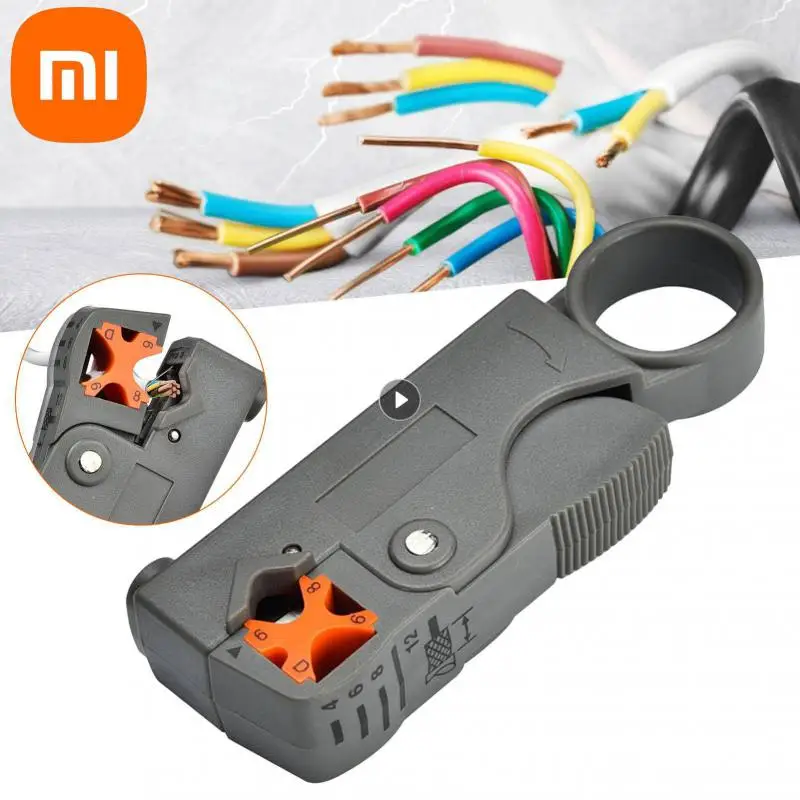 Xiaomi Decrustation Pliers Automatic Stripping Pliers Knife Stripper Wire Cable Crimper Plier Crimping Tool Cable Stripping Wire