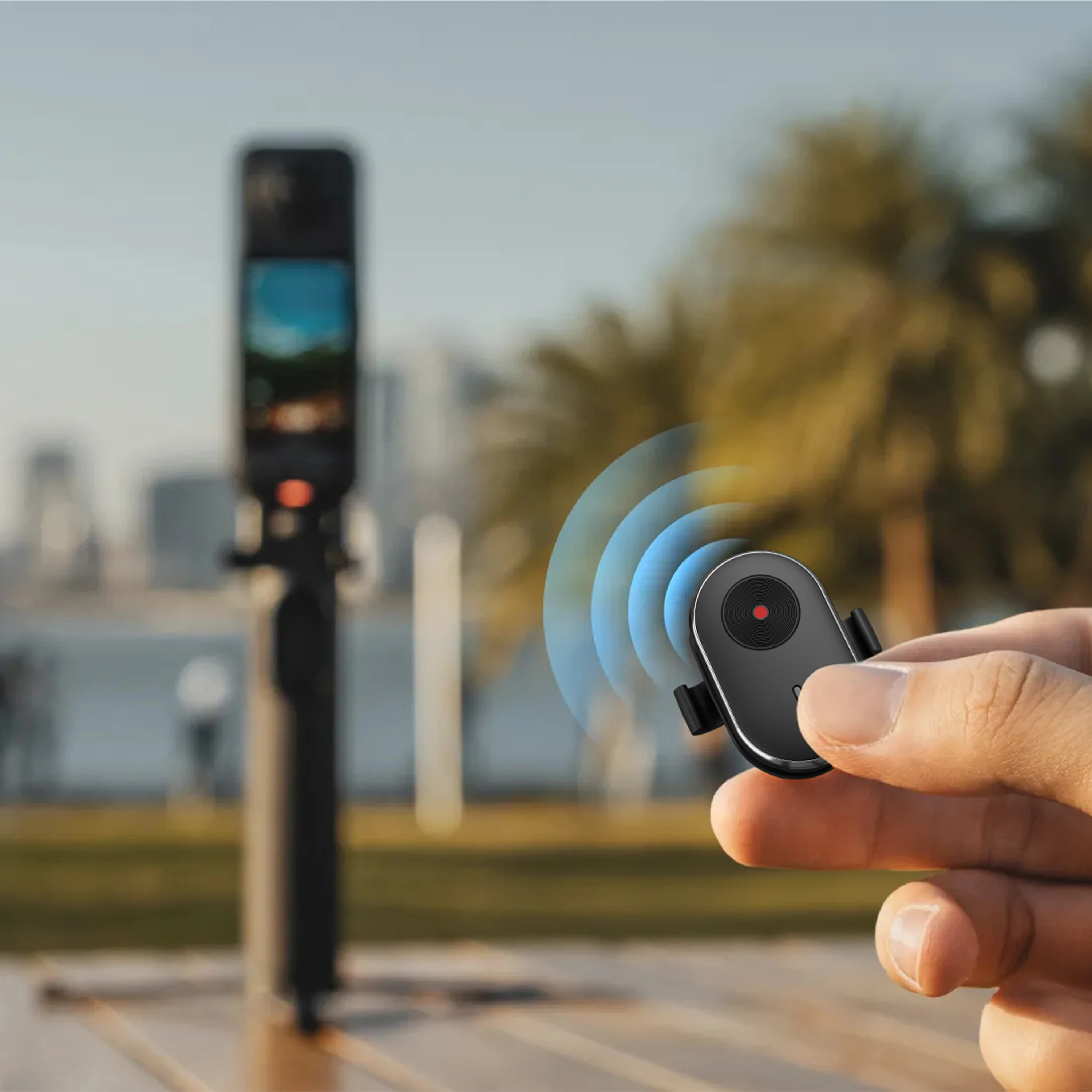 STARTRC Mini Wireless Bluetooth Remote Control For Insta360 X5 X4 ACE PRO 2 GO ULTRA Camera Accessories 20M Distance Controller