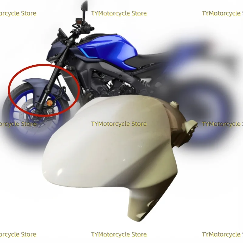 Image of ABS Vorderer Kotflügel Verkleidungsteil Passend für YAMAHA MT09 MT-09 MT 09 2021-2026 Motorradzubehör