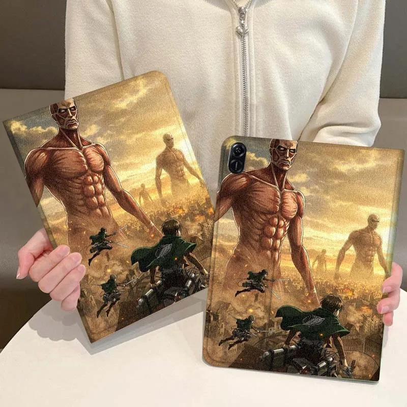 

Attack on Titan Anime For Huawei MediaPad 3 12 Air SE M6 M5 Lite Pro 10.4 10.8 11 11.5 12.6 13.2 Inch 5G Tablet Case