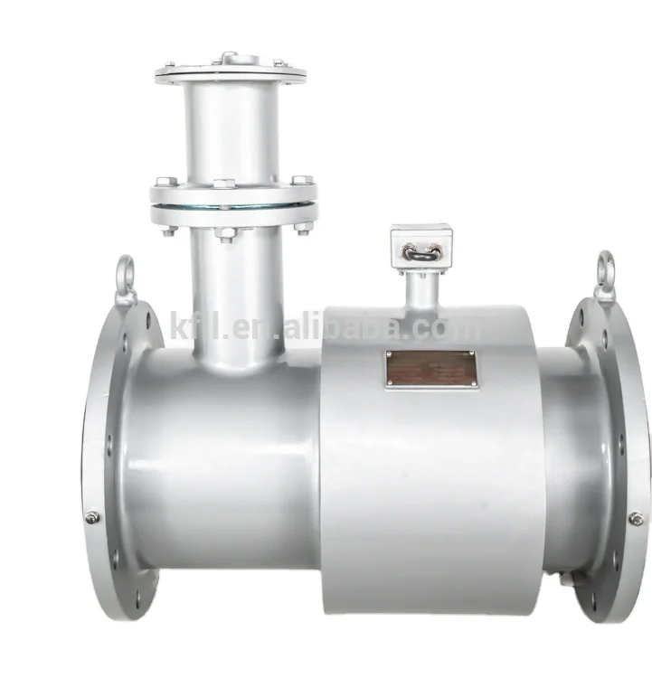 dirty waste water non full pipe partially filled magnetic flowmeter