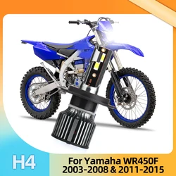 Roadsun Headlight H4 LED Bulb CSP 7500LM 50W Motorcycle For Yamaha WR450F 2003 2004 2005 2006 2007 2008 & 2011 2012 2014 2015