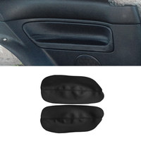 2pcs Back Covers For VW Golf 4 MK4 Jetta 99-2005 ONLY 3 DOORS Car Microfiber Leather Door Armrest Panel Cover Protective Trim