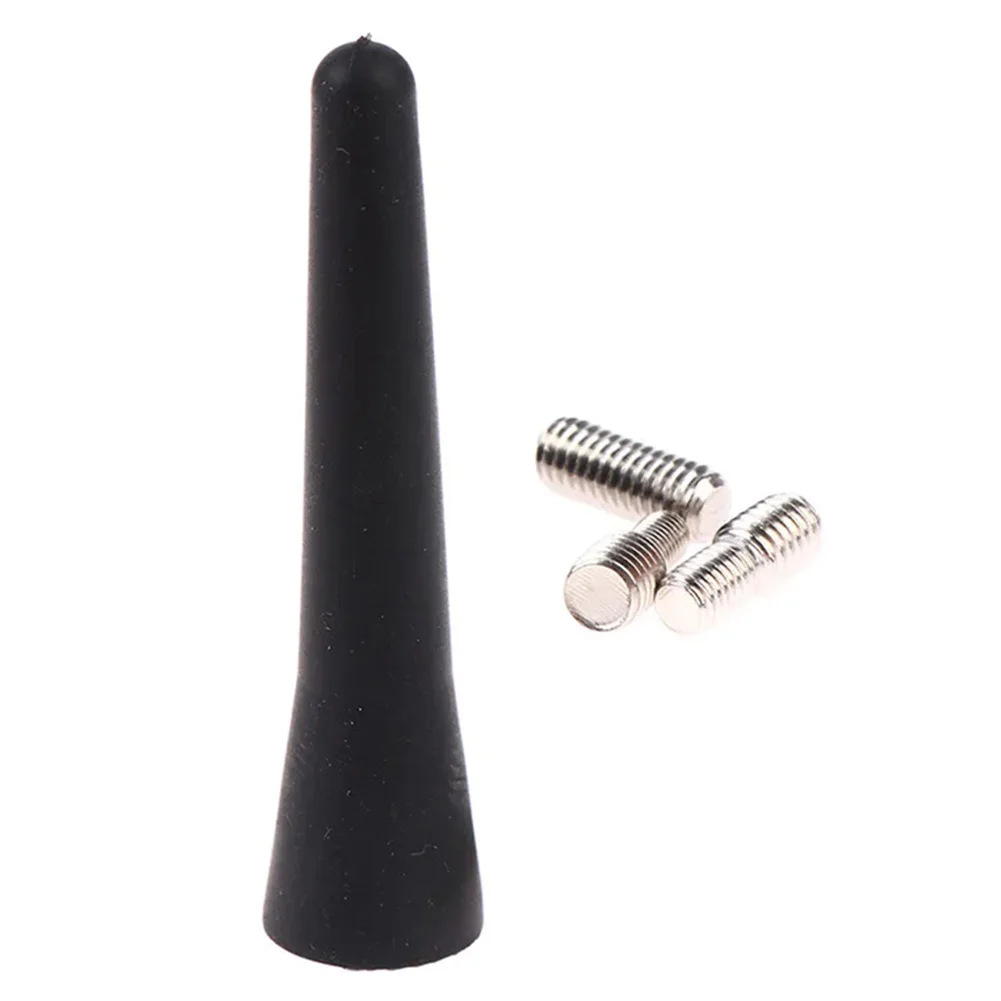 Short Car FM AM Aerial Inch Black Car Antenna About Cm Inch Black Car Antenna Easy Installation High Reliability