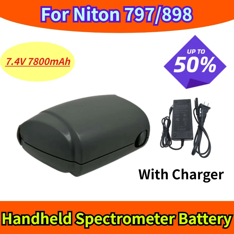 

7.4V 7800mAh Handheld Spectrometer Battery for Niton 797/898 with Charger