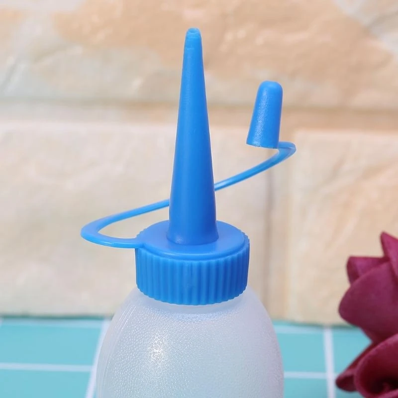 581C 30ml Industrial Gel Oil Ketchup Plastic Squeeze Bottle Jet Dispenser for w/