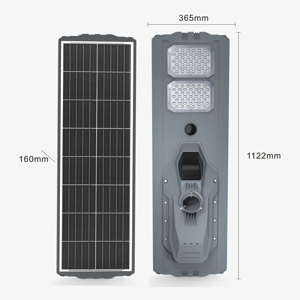 YYHC Factory  All In One 100W/200W/300W/400W Solar Powered Energy Outdoor LED IP65 Lighting 4G CCTV Camera Solar Street Light