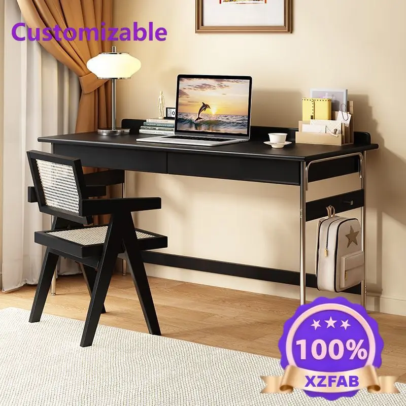 Factory Direct 2026 Solid wood ideal desk student home bedroom simpledesk writingdesk junior high school student studytable home