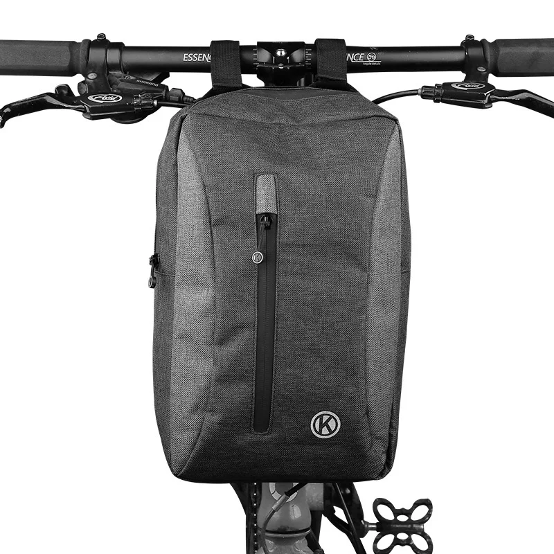 Waterproof Bicycle Front Top Tube Bag - Large Capacity Frame Bag for Mountain Travel & Daily Cycling, Touch-Screen Window