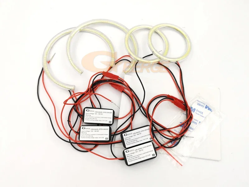 For Honda Accord CL7 CL8 CL9 CM2 ACURA TSX CL 2003 - 2008 Excellent Day Light Ultra Bright COB Led Angel Eyes Kit Halo Rings