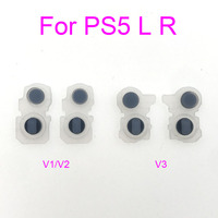 20Pairs Silicone Conductive Rubber Pads For PS5 V1 V2 V3 BDM-030 L2 R2 L1 R1 Controller