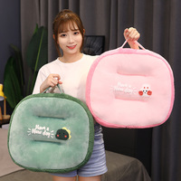 Cartoon Cat Shark Cushion Sofa Pad Office Chair Cushion Children Seat Pad Seat Sofa Cushion Lumbar Support Pillow Room Decor