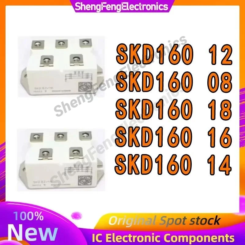 

Электронные компоненты SKD160-08, SKD160/12, SKD160-14, SKD160-16, SKD160-18