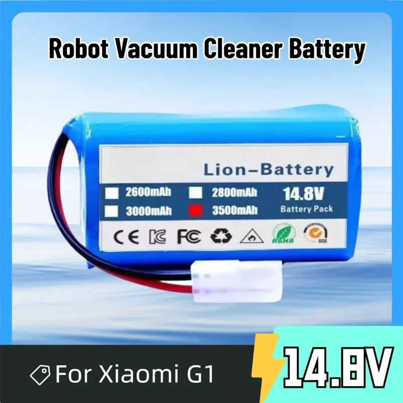

14.8V 2600mAh for Xiaomi G1 Robot Vacuum Cleaner Battery MJSTG1
