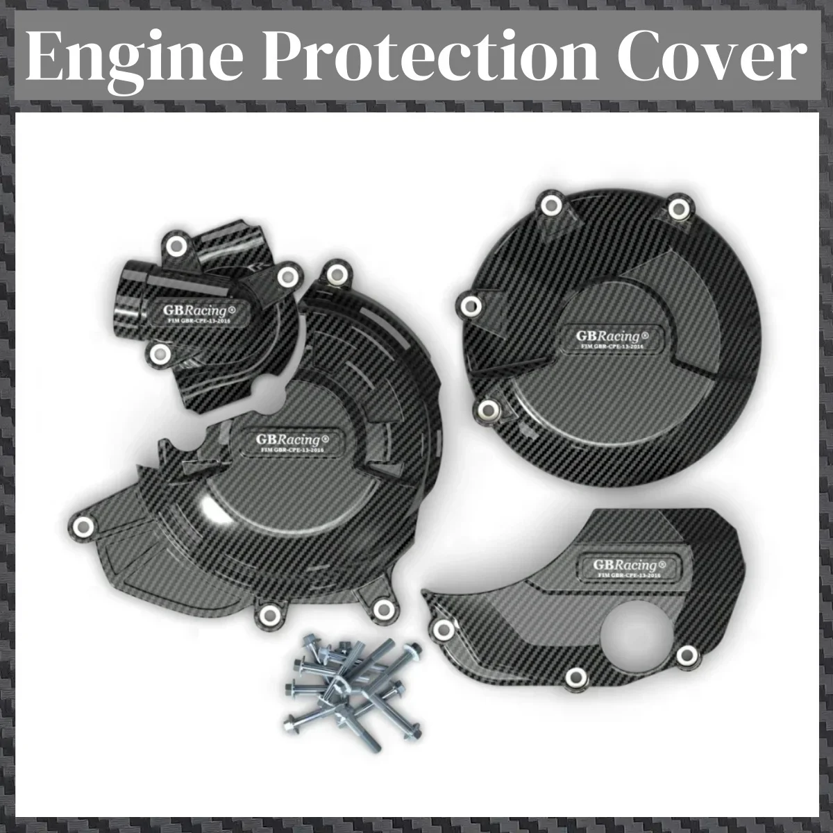 

GBRacing Ducati Monster 1200/S 2017-2021 motorcycle modification parts, pulse clutch engine protection cover
