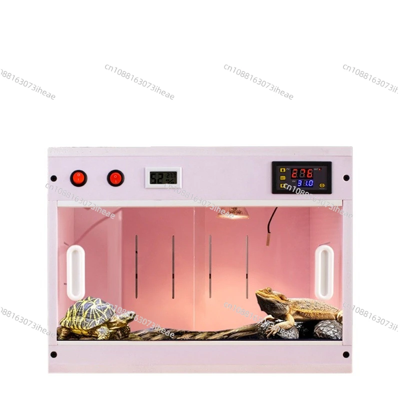 

Thermostatic Aquarium Front Open Type Breeding Box Large Reptile Hatcher Turtle Lizard Thermostatic Feeding Box