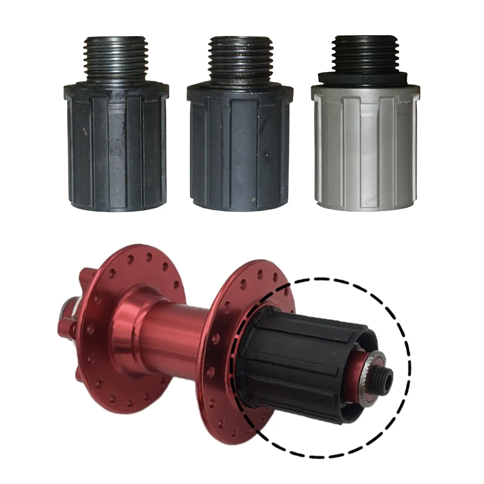 مجموعة مكونات مرفقات محور الموازنة للدراجة الفولاذية مكونة من 6 مخالب