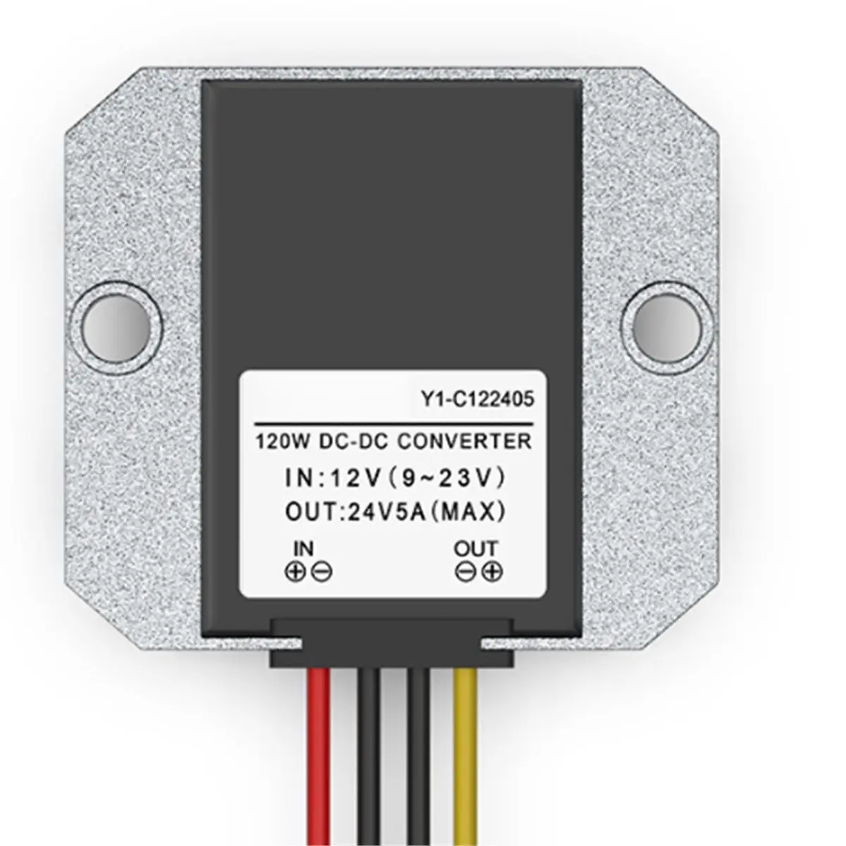 Digital Essentials 12V to 24V 5A Step-Up DC DC Converter 12 Volt to 24 Volt Boost Voltage Regulator