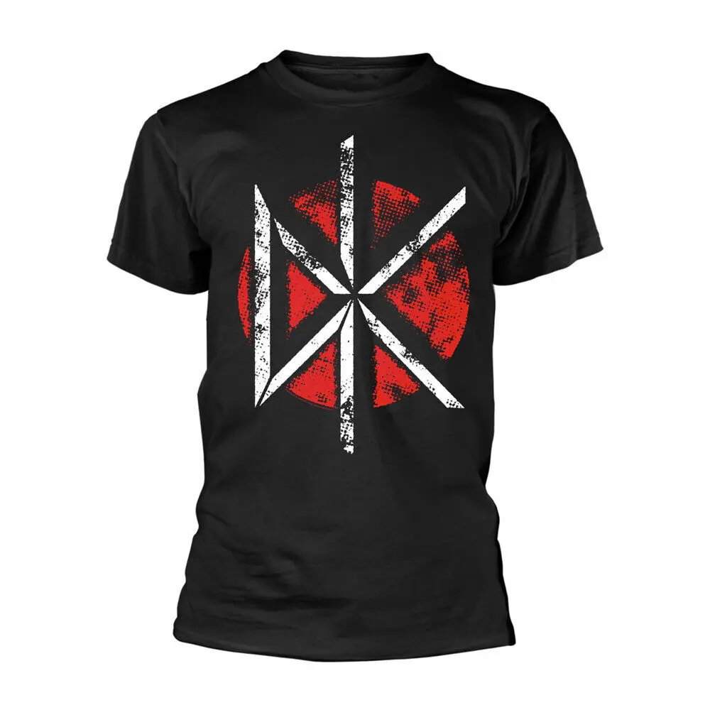 Men's Dead Kennedys Distressed Dk Logo T shirt X Large Black