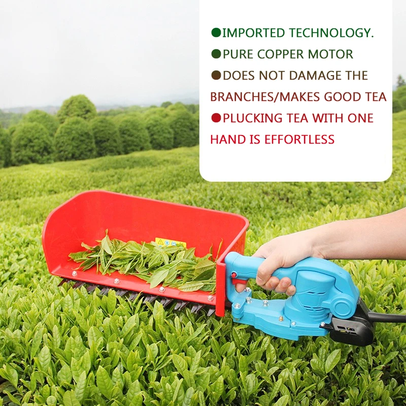 

Brushless Electric Tea Picking Machine Portable Hedge Trimmer Small Trimming Rechargeable Portable Tea Picking Machine