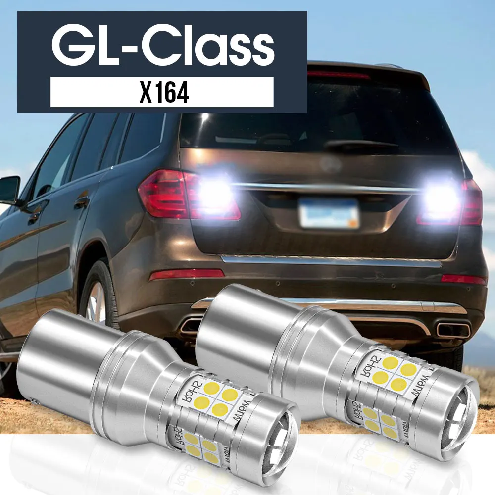 

2pcs LED Backup Light Reverse Lamp Canbus Accessories For Mercedes Benz GL Class X164 2006 2007 2008 2009 2010 2011 2012