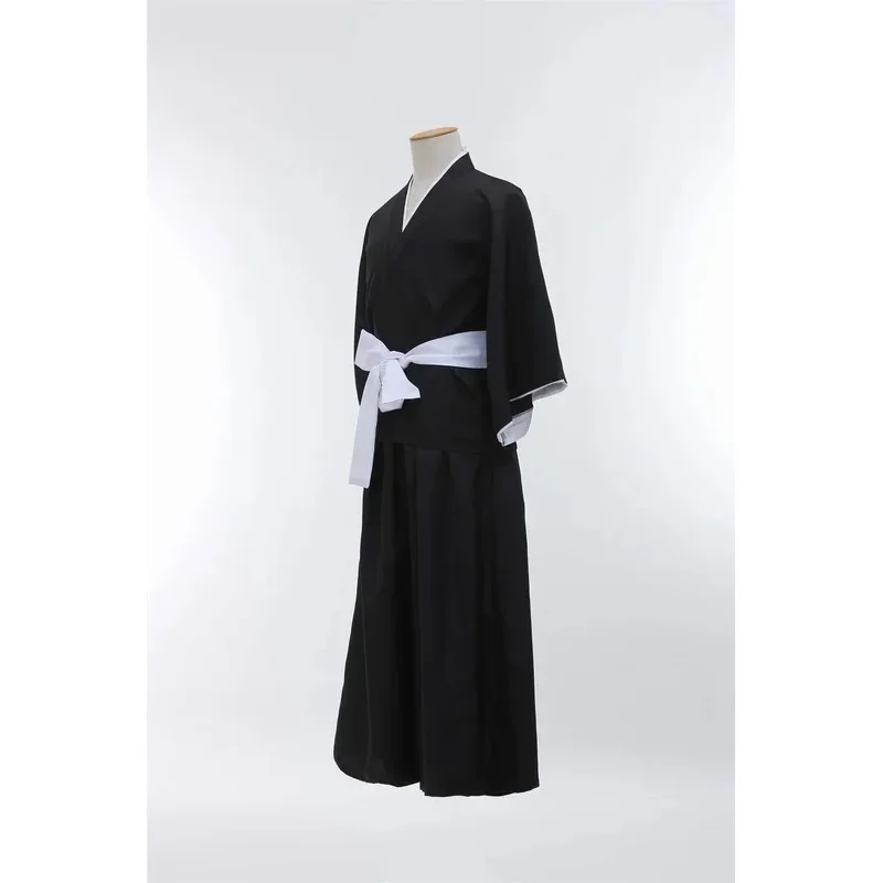 Bleach Kuchiki Rukia Shinigami Cosplay Kostüm Perücke Schuhe Set Halloween Für Frau Männer Kleidung