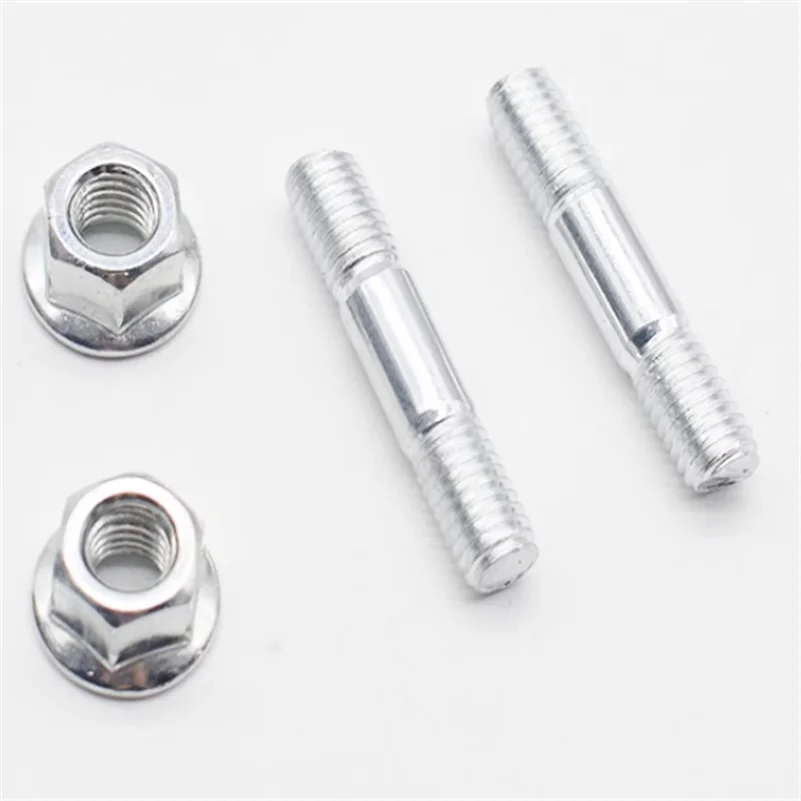 58/52 Chainsaw Parts Chainsaw Accessories Guide Plate Double Head Screws And Nuts M8 M10