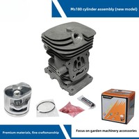 38mm  Bore Cylinder Piston Kit Fit For Stihl New  MS180  180    MS181 MS 171 181 MS181C Garden Gas Chainsaw Parts