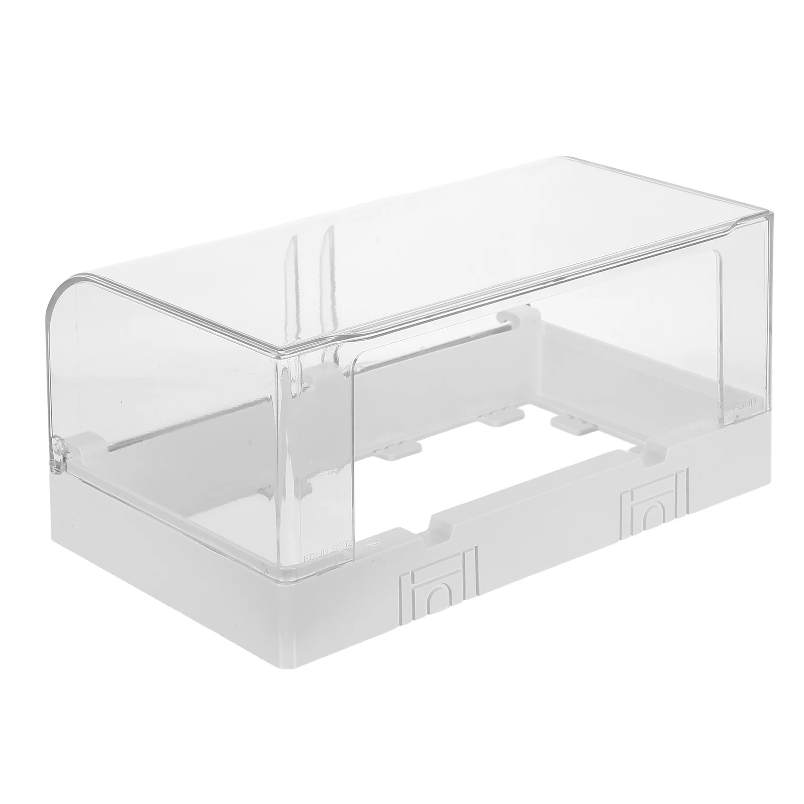 

Waterproof Outlet Cover 86 Gang Adhesive Mount Wall Socket Protector Bathroom Kitchen Outdoor Weatherproof