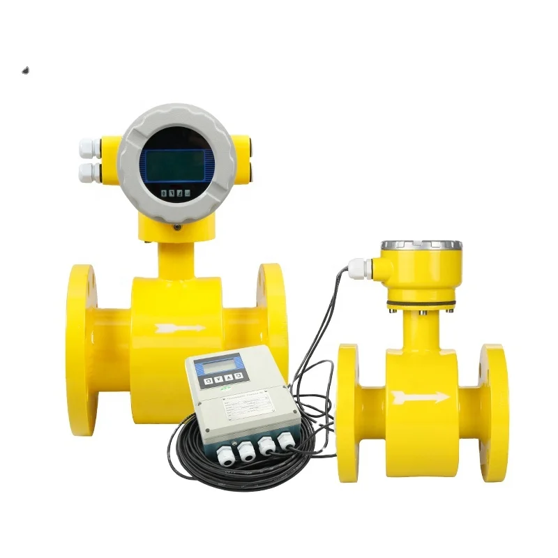 

DN20-6000mm Mag Flowmeter Water Electromagnetic Flow Meter With Flange