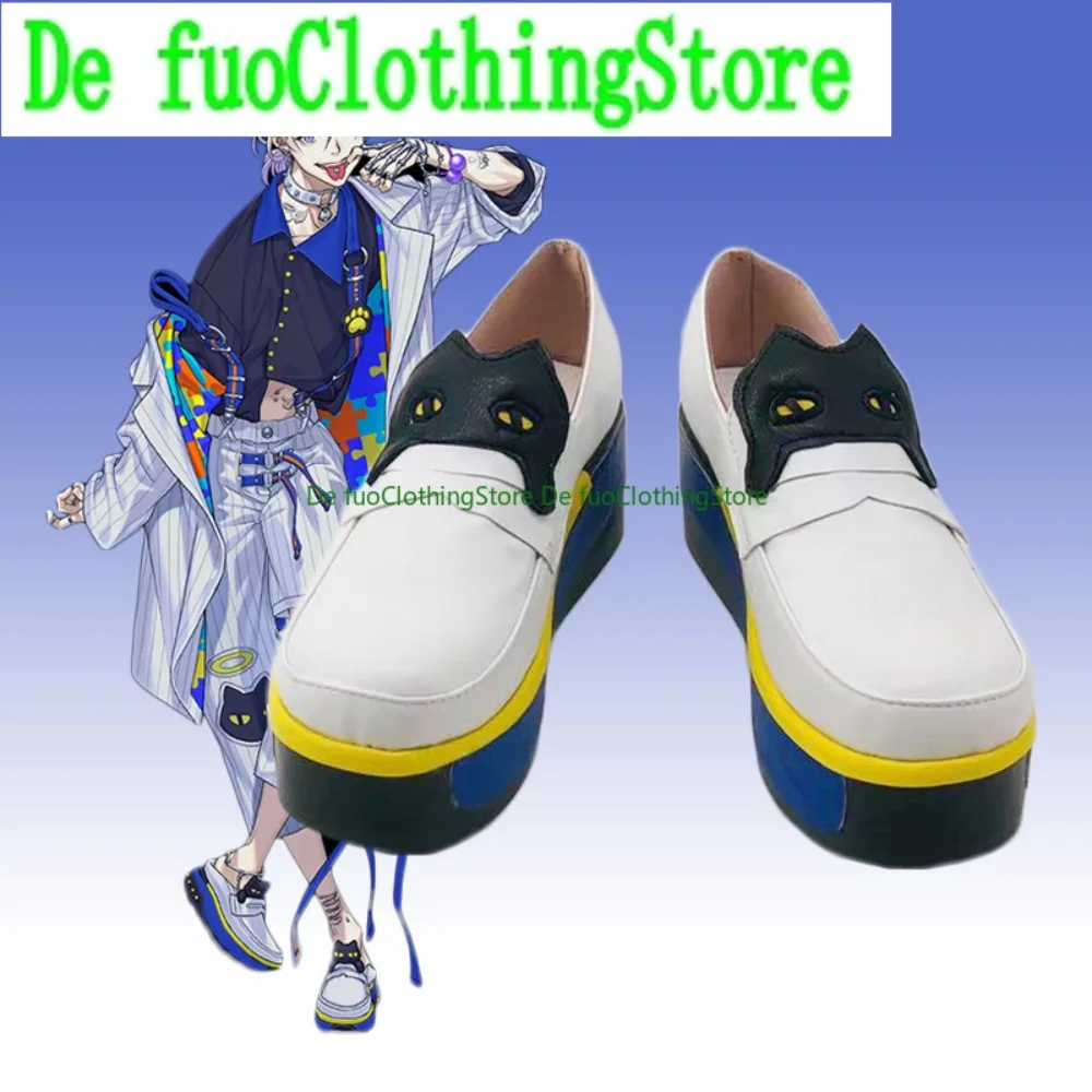 أحذية Defuo Paradox Live Natsume Ryu التأثيرية أحذية أنيمي لعبة الرسوم المتحركة أحذية وأحذية لعب الأدوار لحفلات الهالوين
