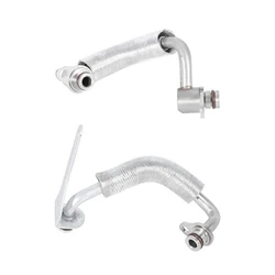 Tubo refrigerante de turbocompresor izquierdo + derecho para coche, accesorios de repuesto para BMW- 320I, 328I, 428I, 528I, X3, X4, X5, 11538663517, 11538663516