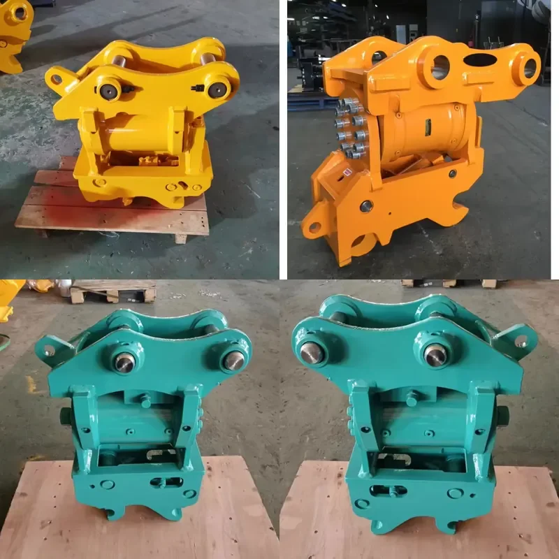 Heavy-Duty Tilt Coupler for Excavators up to 45-Degree Adjustment