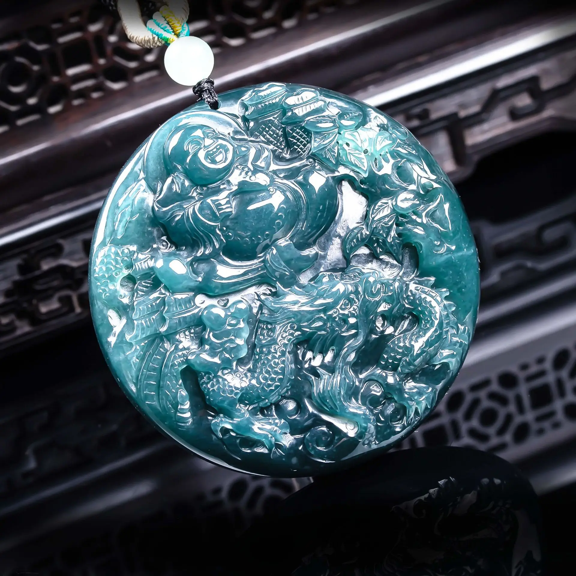 

Натуральный мьянманский нефритовый кулон-дракон, ожерелье-талисман, дизайнерские украшения, резной амулет, винтажный настоящий нефрит, подарки для женщин