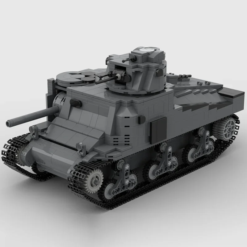 Wojskowe pojazdy uzbrojonalne Model Moc klocki T-34/M3 średni Model czołgu technologia cegła DIY zabawka montażowa prezenty świąteczne