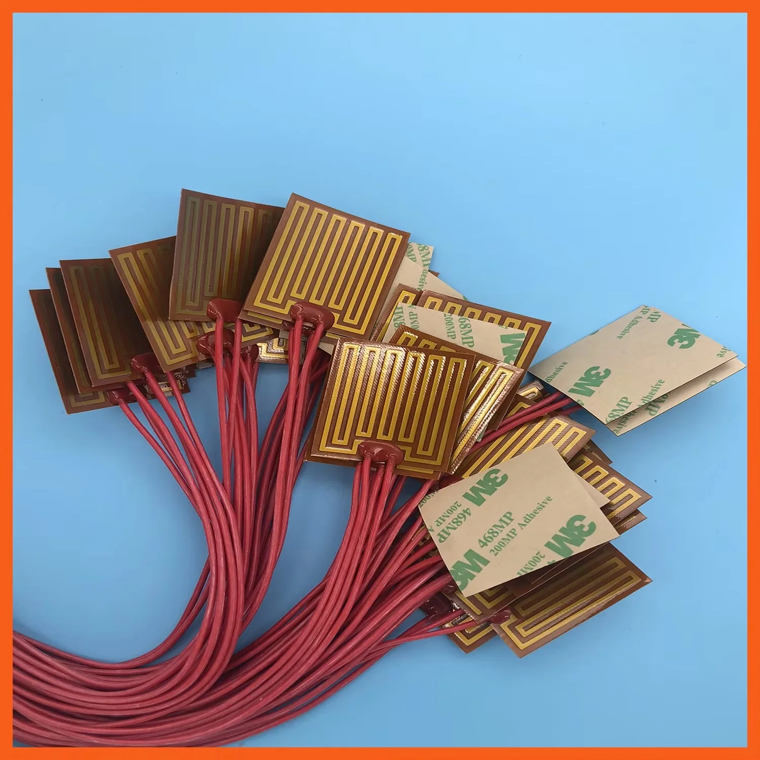 Polyimide Silicone Heater PI Film Plate Electric Heat Panel Pad Mat Electrotherma Flexible Adhesive Foil Oil 180x295mm 250W 220V