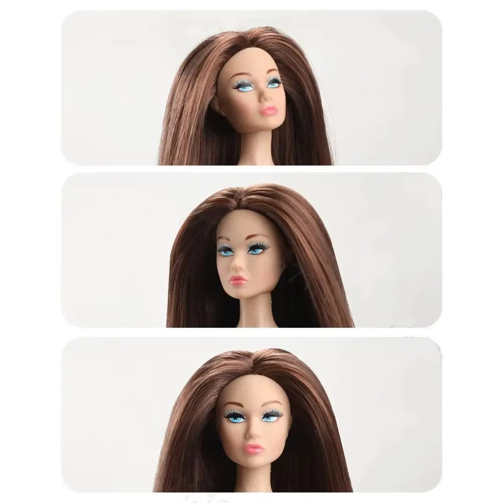 Meninas brinquedo europeu supermodelo nu boneca cabelo encaracolado vestir-se 1/6 boneca modelo móvel 32cm figura de ação corpo brinquedos diy