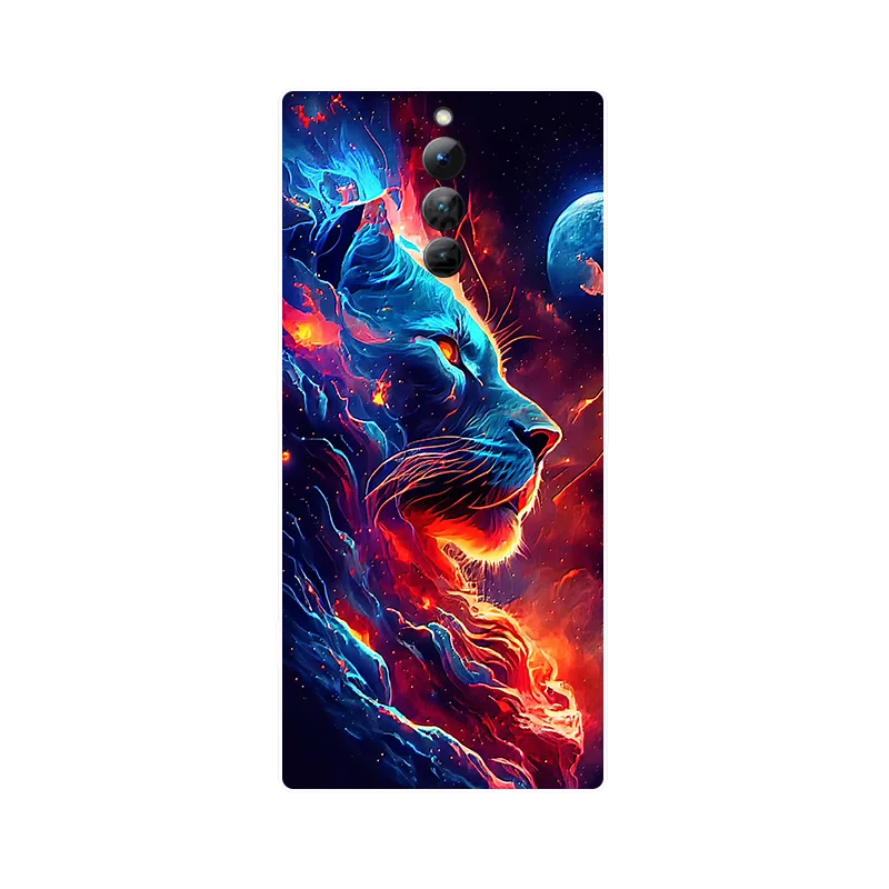 لحقيبة ريد ماجيك 8S برو بلس 8S برو+ حيوان مادة TPU الناعمة حافظة واقية من السيليكون لهاتف النوبة ريد ماجيك 8S برو الأحمر غطاء الهاتف ماجيك 8S برو #4