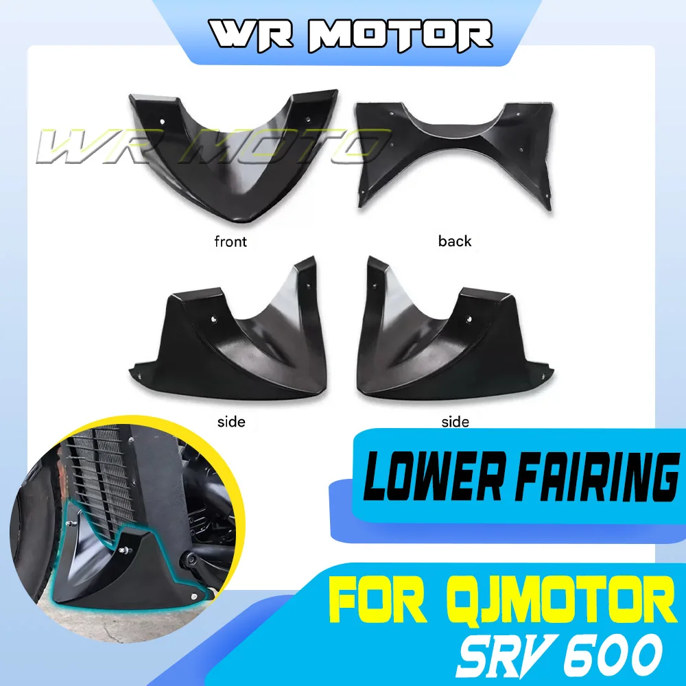 FOR QJMOTOR SRV 600 Modified Lower Fairling, Dedicated Base Cover, Lower Protective Cover, Base Cover