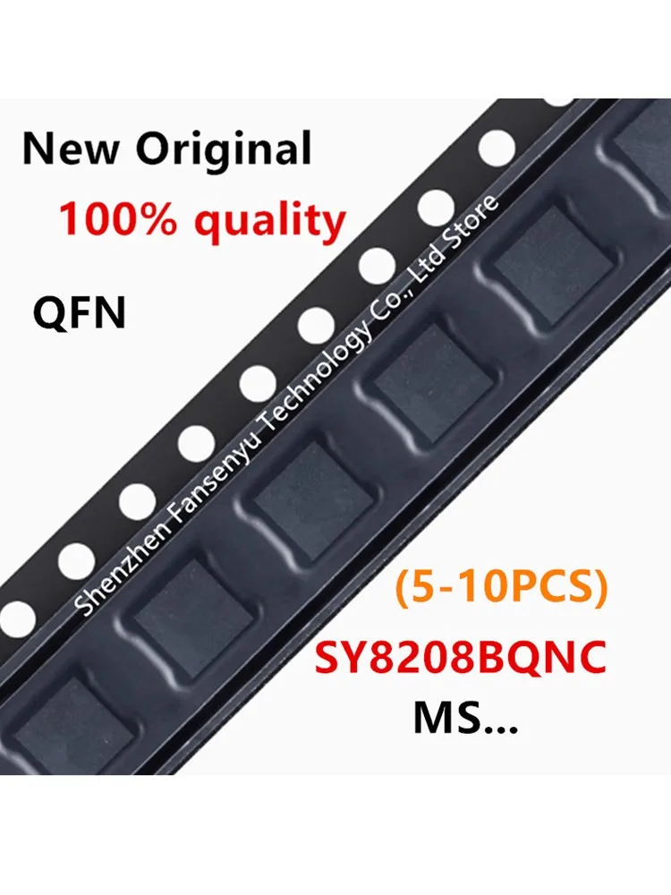 (5-10piece) 100% New SY8208BQNC SY8208B SY8208 (MS4GE MS3VM MS3BB MS3BC) QFN-6 Chipset