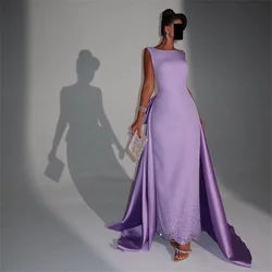 ROYET Luxury Diamonds Mermaid Formal Evening Dress For Woman Sweep Train Ankle Length Elegant Formal Prom Gown New 2024