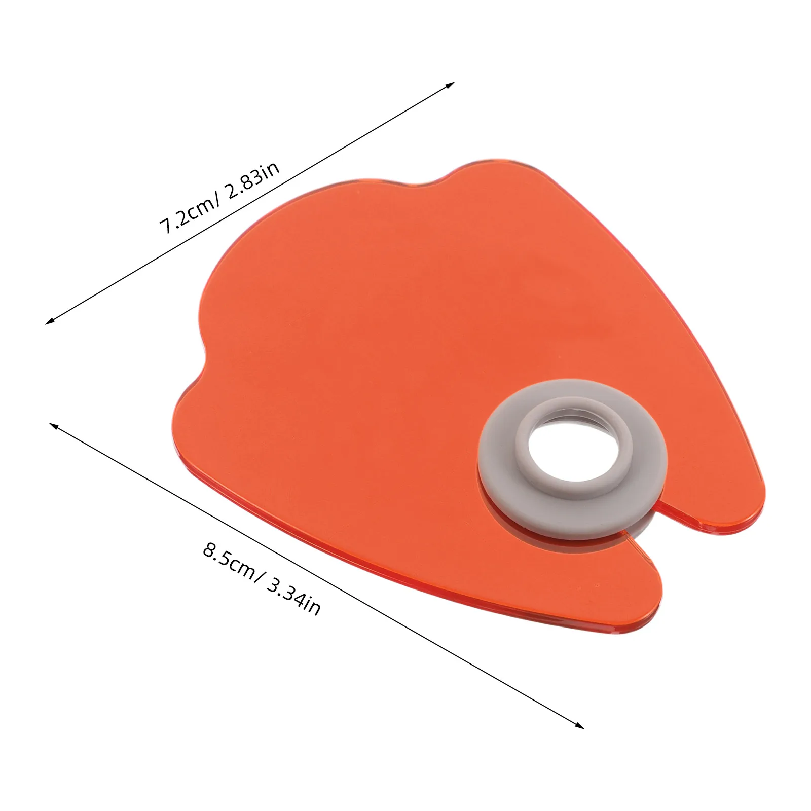 Nail Art Light Blocking Plate Plastic Protective Shield For Manicure Curing Light Salon Home Use Multifunctional Tool For