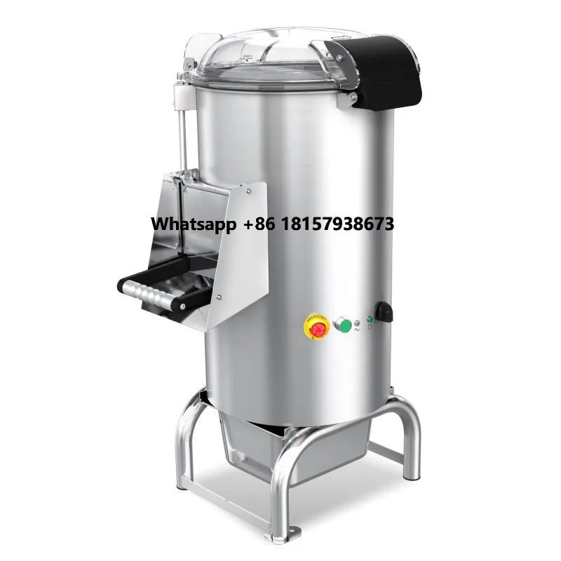 Commercial Stainless Steel Vegetable Cleaner for Potato Yam Carrot Sweet Taro Lotus Root Horseshoe Fruit for Restaurants