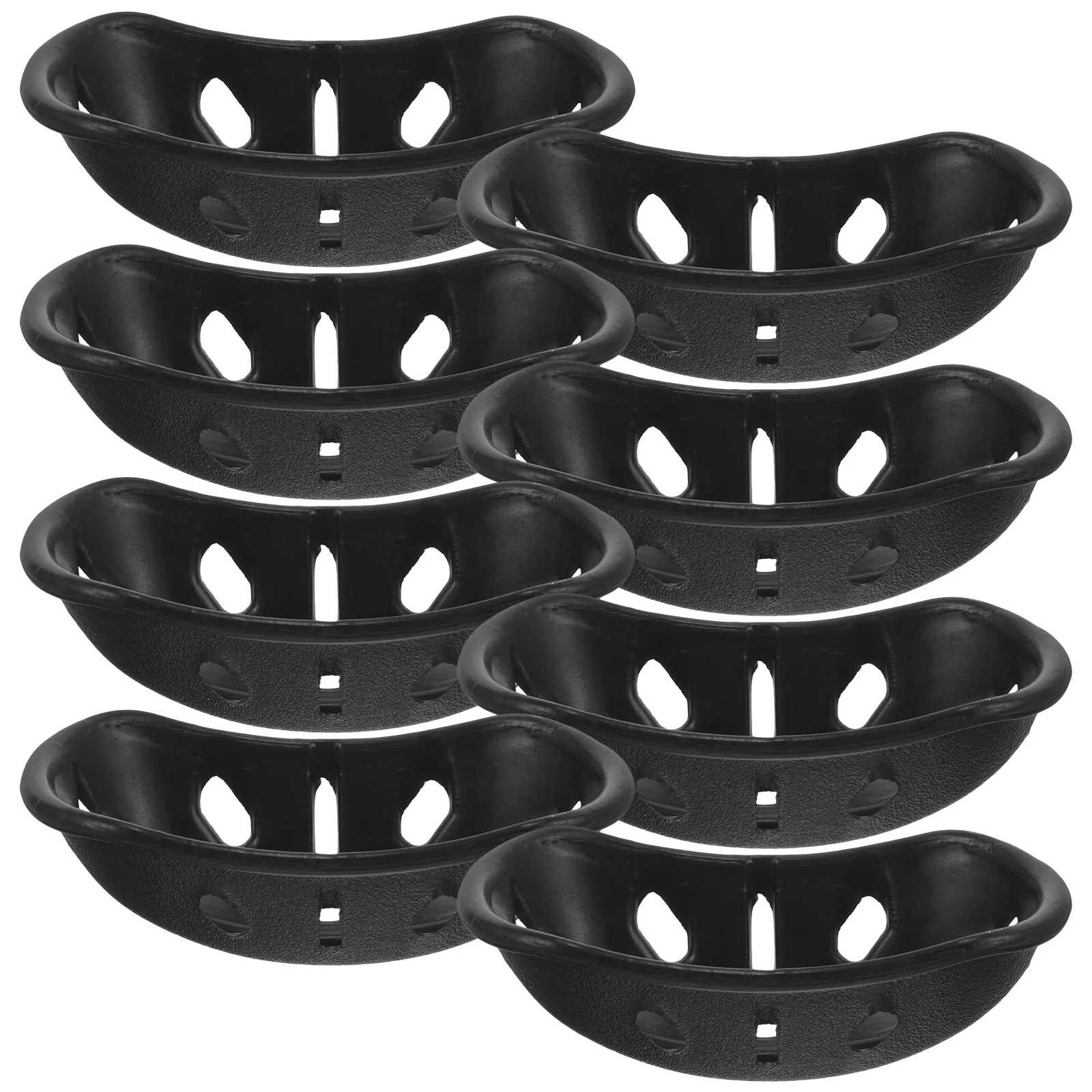 

8 Pcs Chin Rest Hat Protector Motorcycle Accessory Guard Plastic Hardhat Forehead Padding