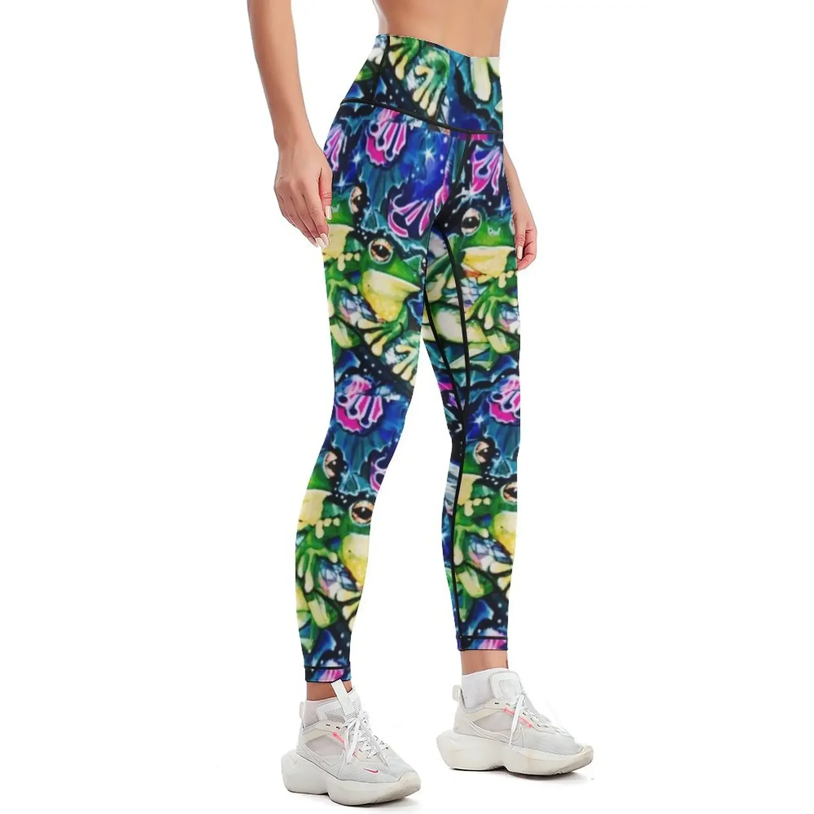 two frogs Leggings Sports pants for push up legging gym clothing sports shirts gym Womens Leggings