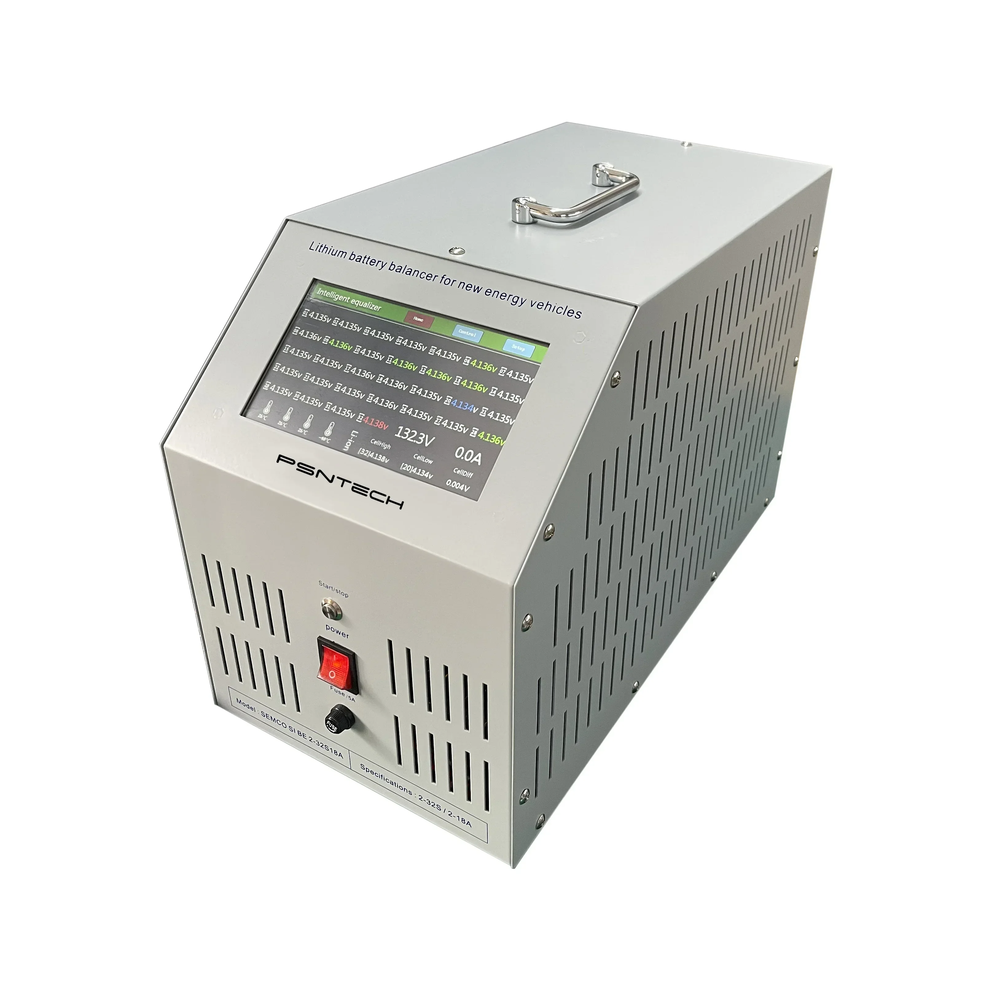 

3-32S 18A big current electric vehicle lithium battery voltage difference balance Lithium battery equalizer tester
