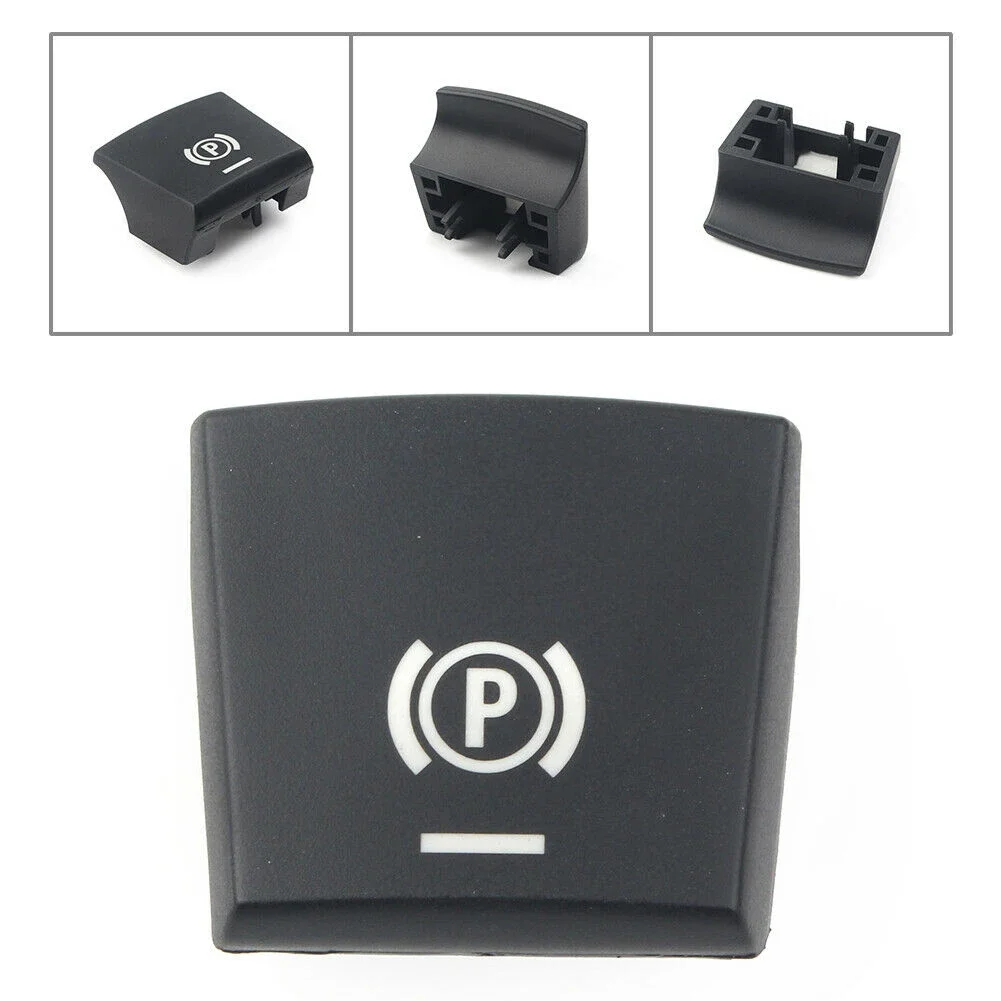 

High Quality Hot Sales Useful Parking Brake Button Handbrake Accessories Black Car Cover P Button Push Pull Switch