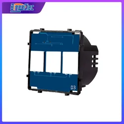 Bingoelec 86mm 1way 2way Wall Switch Base DIY Part Touch switches Base UK EU RU Standard for Home Improvement
