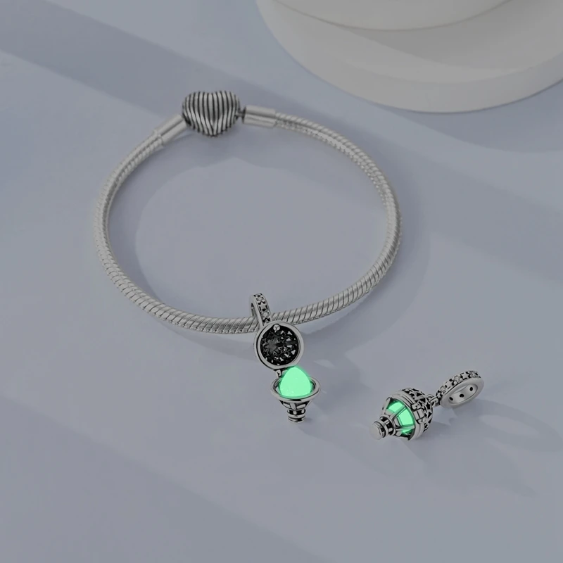 New 925 Sterling Silver Women Charms Bead Cathedral Lion Horse Otter Bead Fit Bracelet Retro Jewelry Gift For Ladies Collection